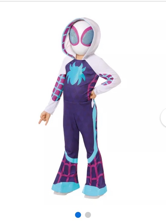 Other - Kids Gwen Ghost Spider Costume - Spidey and His Amazing Friends sz 5-6T